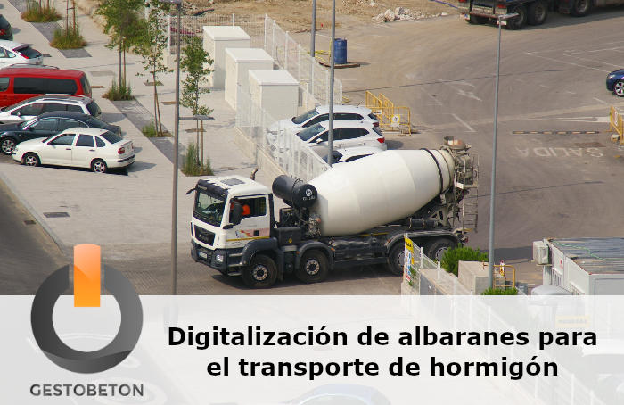 El transporte de hormigón deberá digitalizar sus albaranes a partir de octubre de 2026
