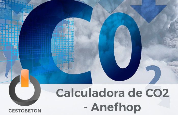 Calculadora de CO2 desarrollada por Anefhop para medir la huella de carbono del hormigón